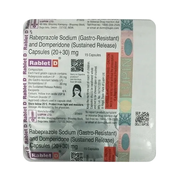 rablet d capsule 15's